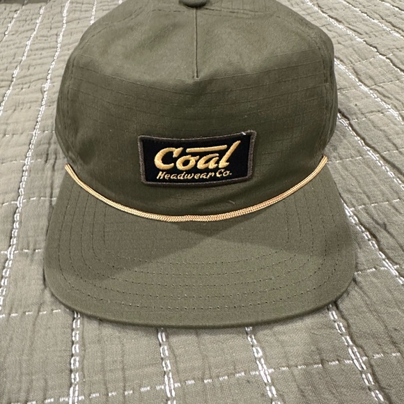 Green Snapback Hat Coal hat. NWOT - Picture 1 of 2